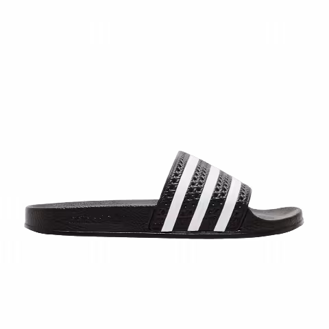 Adidas Adilette Slide J 'Black White'