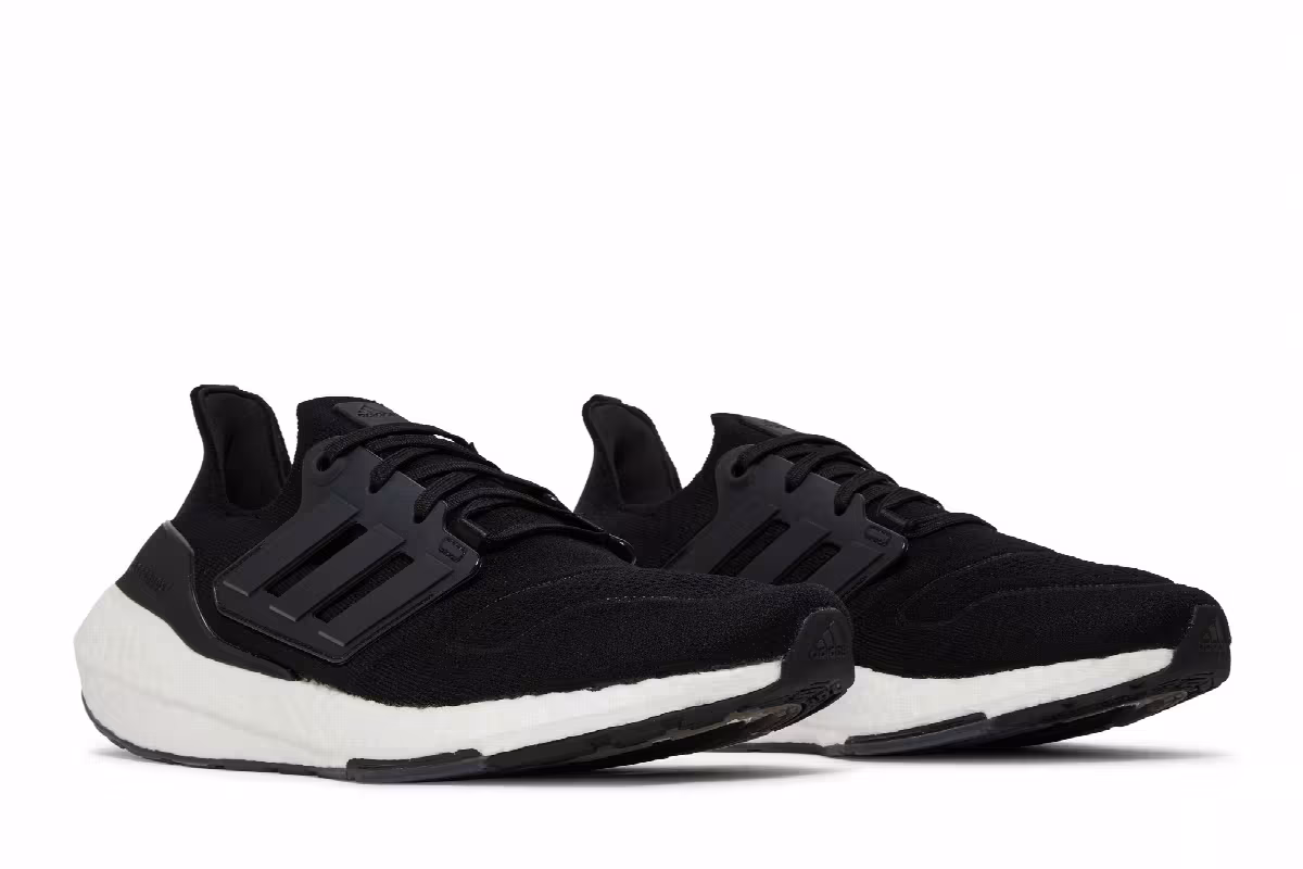 adidas UltraBoost 22 Black White, view 9