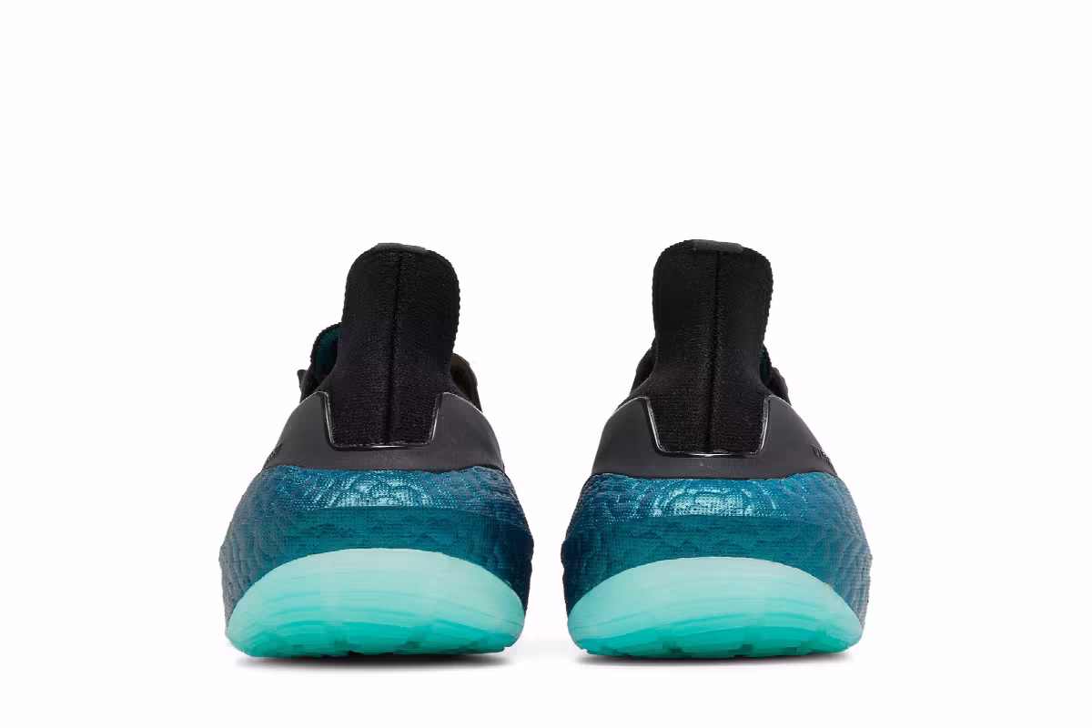 adidas UltraBoost 22 Black Mint Rush, view 7
