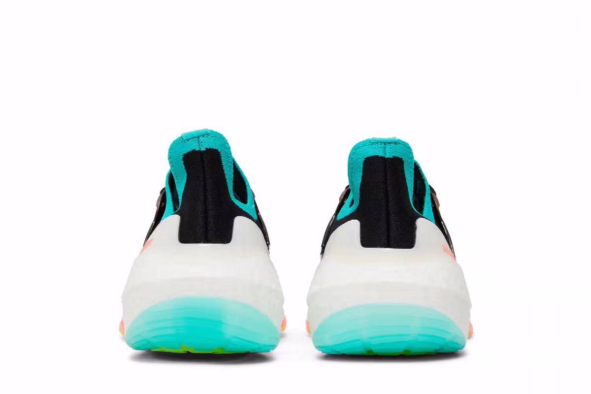 adidas UltraBoost 22 Black Turbo Mint, view 7