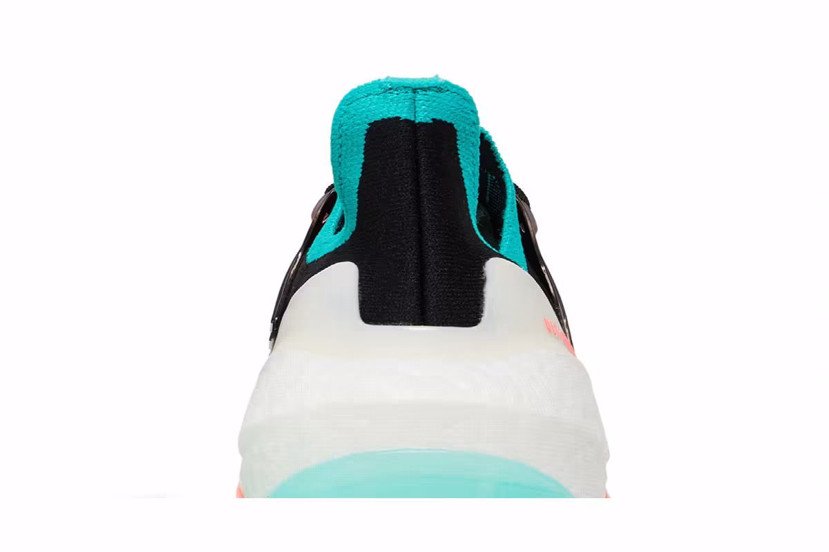 adidas UltraBoost 22 Black Turbo Mint, view 8