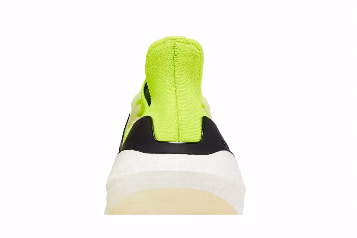 adidas UltraBoost 22 Solar Yellow Black, view 8