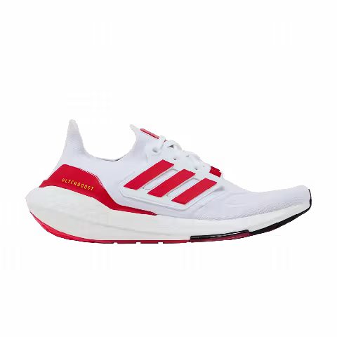 adidas UltraBoost 22 'White Vivid Red'
