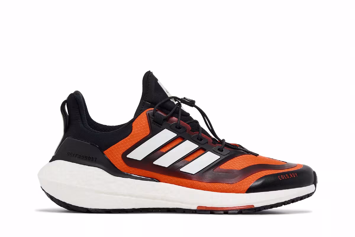 Adidas UltraBoost 22 Cold.RDY 2.0 Black Impact Orange, view 2