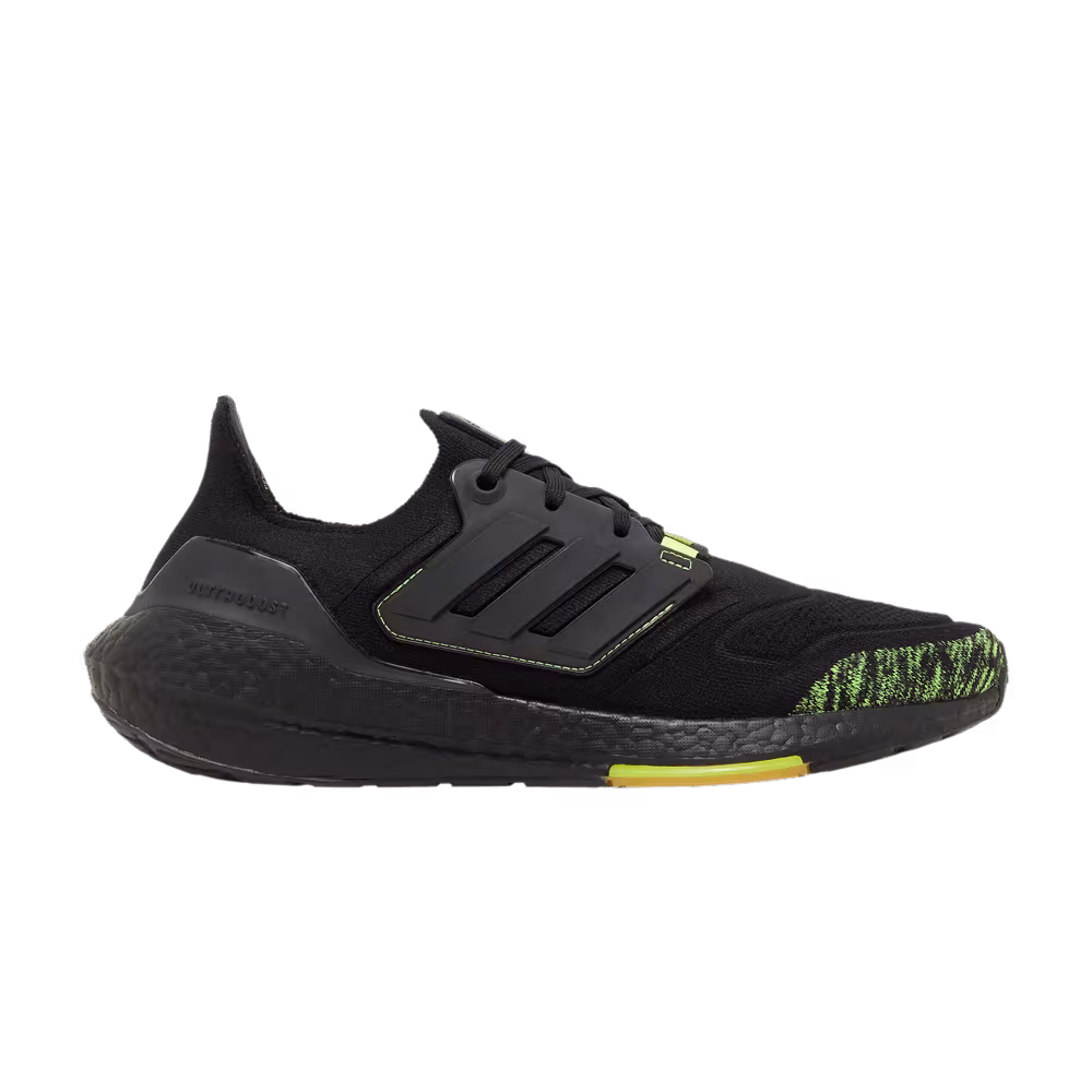 adidas UltraBoost 22 Black Solar Yellow