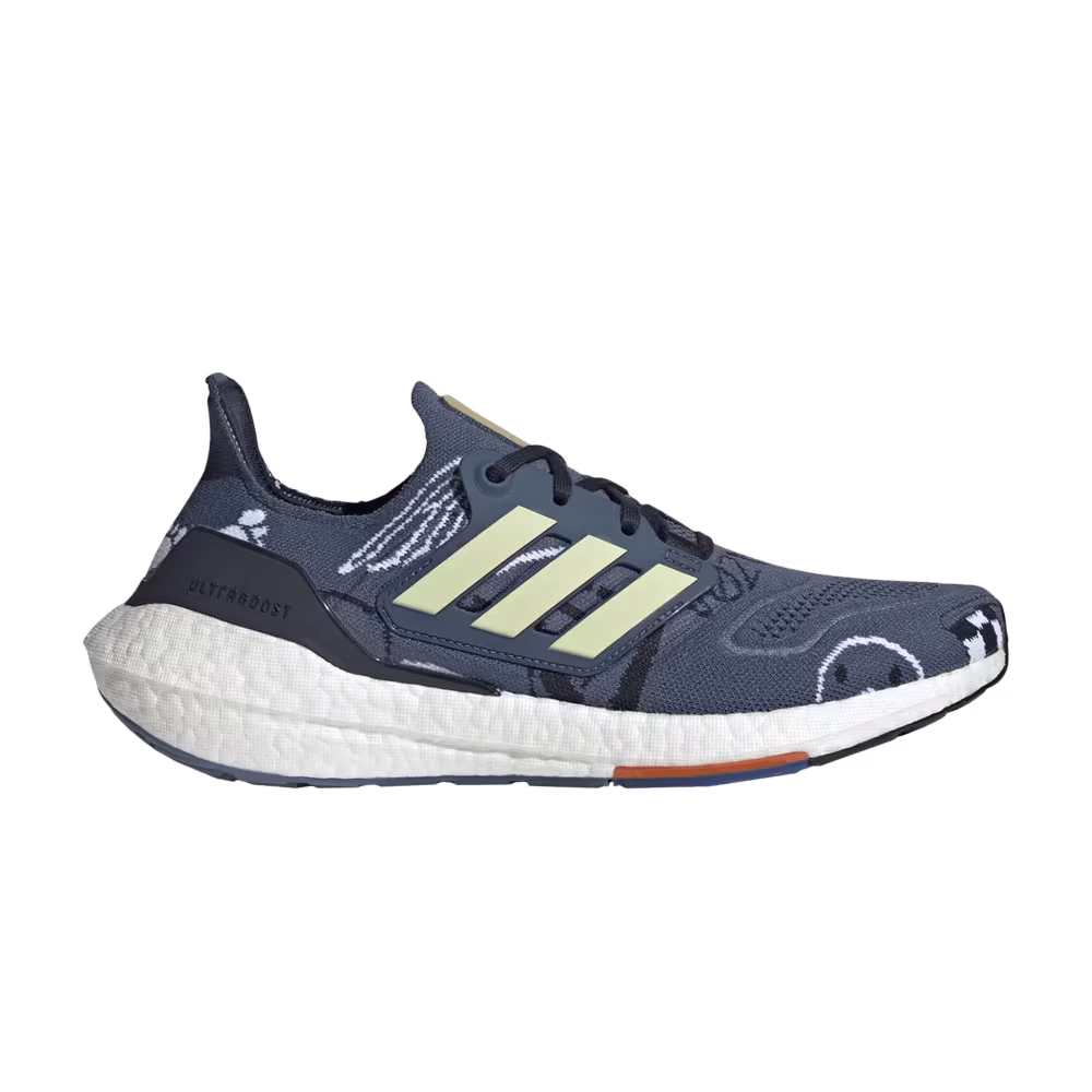 Adidas UltraBoost 22 Wonder Steel Almost Yellow