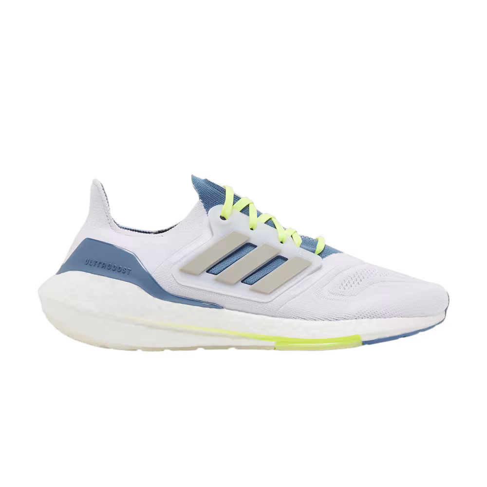 adidas UltraBoost 22 White Linen Green