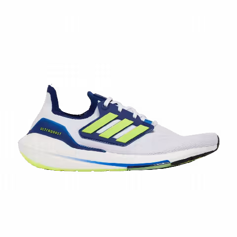Adidas UltraBoost 22 'White Solar Yellow Blue'