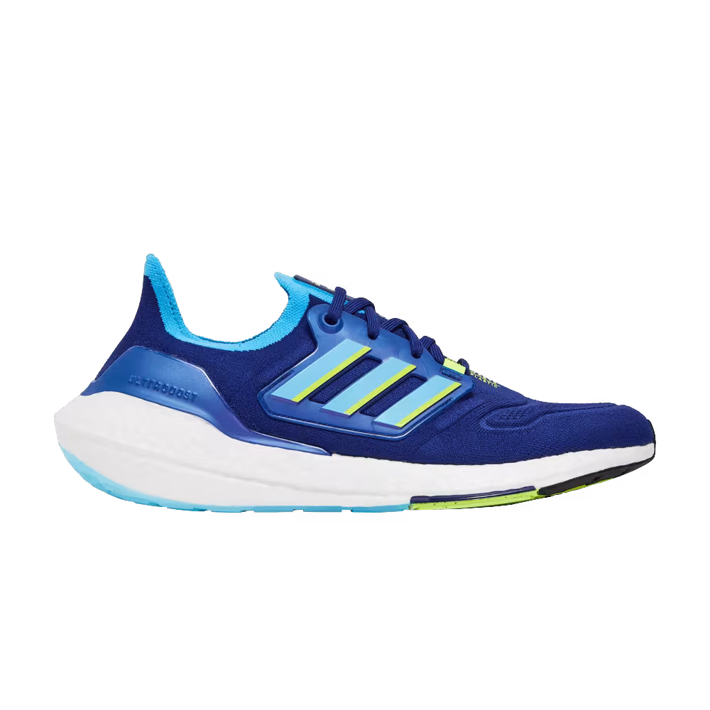 Adidas UltraBoost 22 Legacy Indigo Solar Yellow
