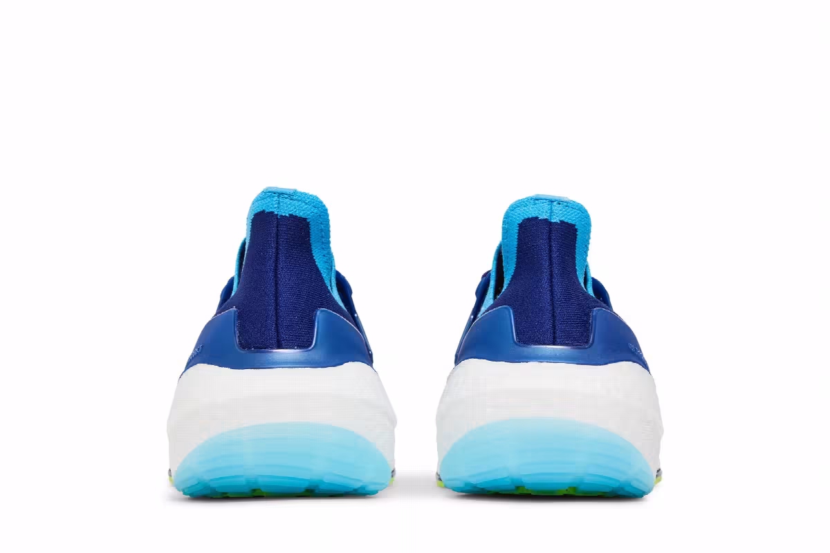Adidas UltraBoost 22 Legacy Indigo Solar Yellow, view 7