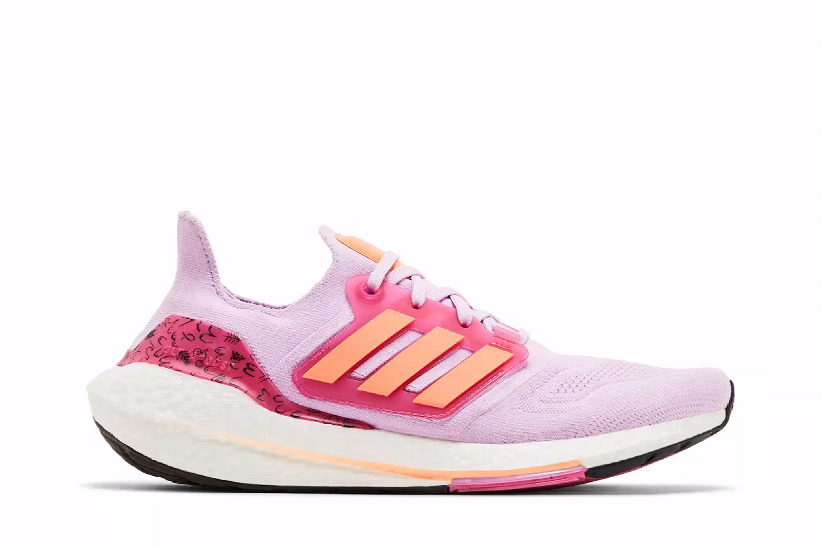 adidas Women's UltraBoost 22 Breast Cancer Awareness, view 2