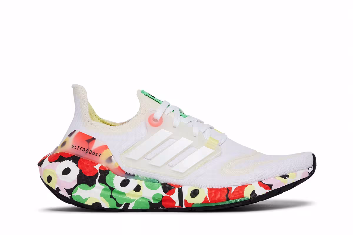 Marimekko x adidas Women's UltraBoost 22 Poppy, view 2