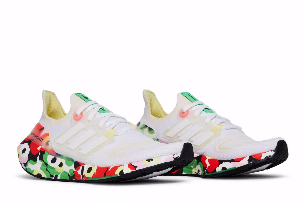 Marimekko x adidas Women's UltraBoost 22 Poppy, view 9