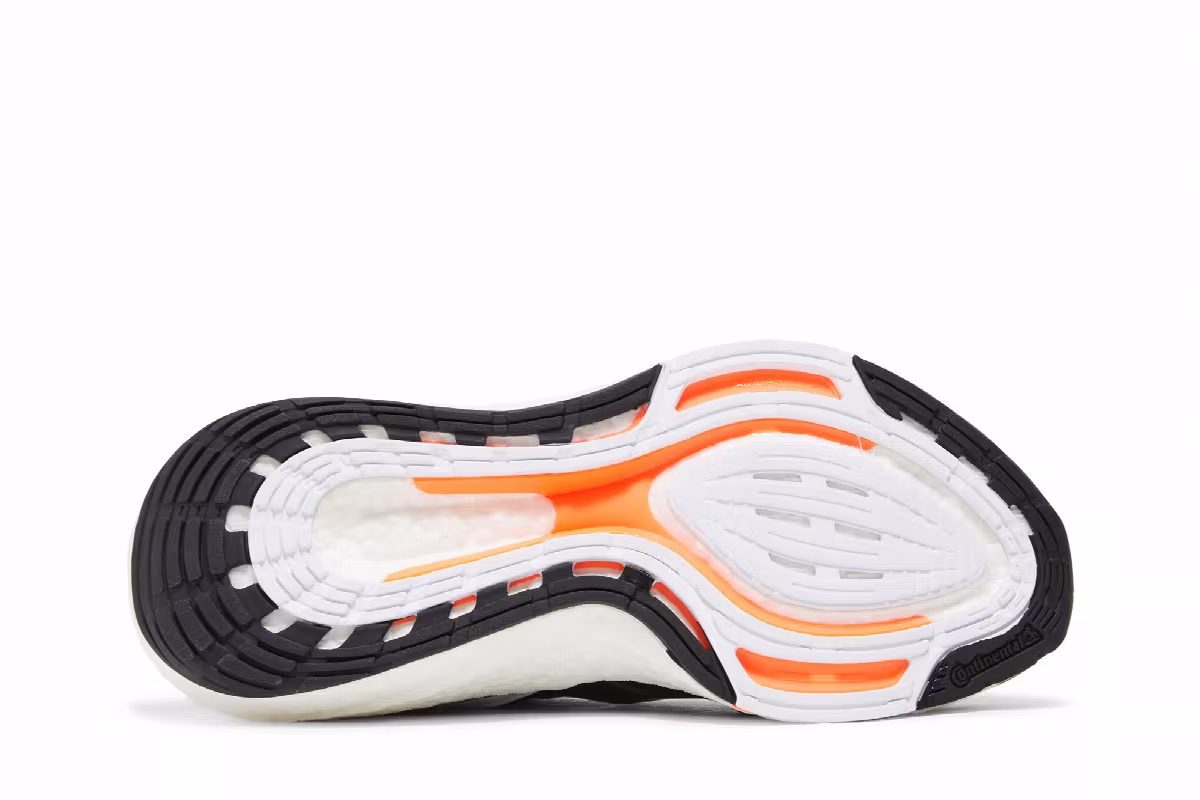 Stella McCartney x adidas Women's UltraBoost 22 Black White, view 5