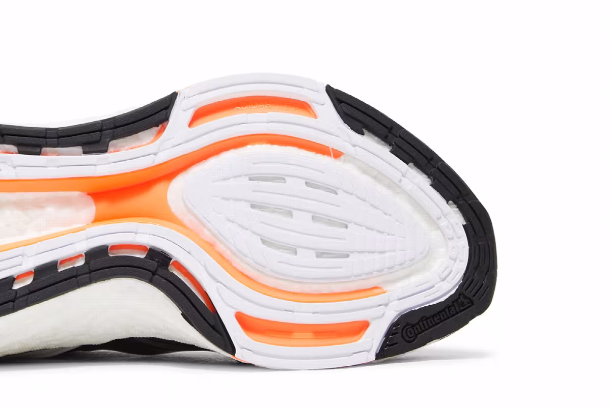 Stella McCartney x adidas Women's UltraBoost 22 Black White, view 6