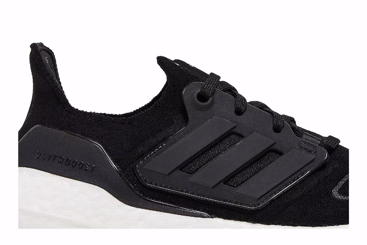 adidas Women's UltraBoost 22 Black White, view 3
