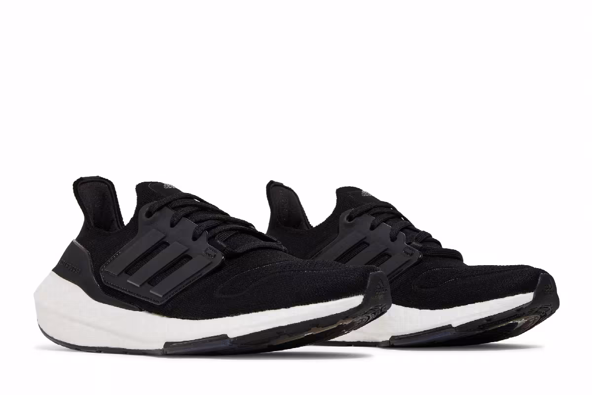 adidas Women's UltraBoost 22 Black White, view 9