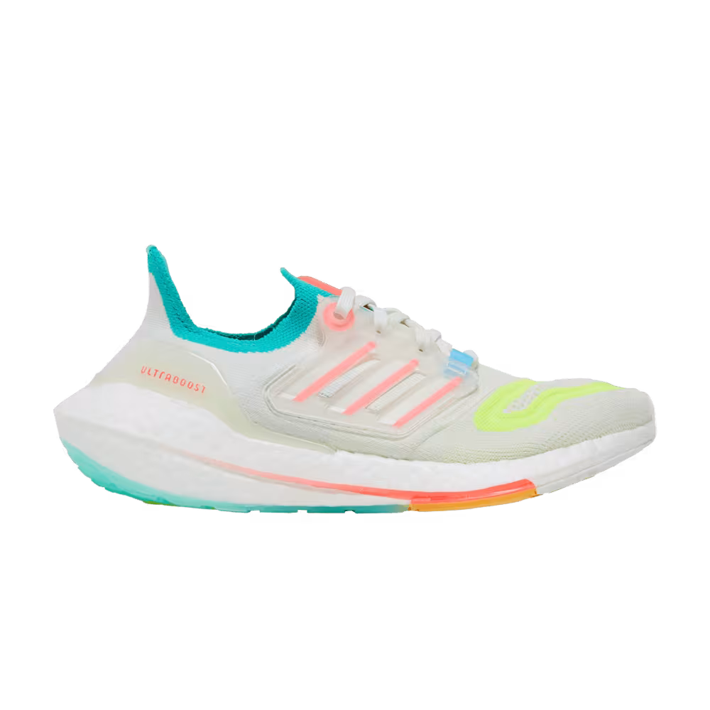 adidas Women's UltraBoost 22 White Turbo Mint