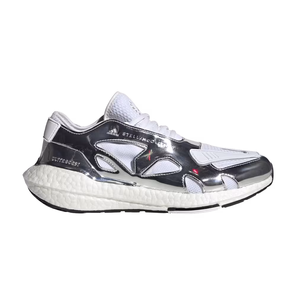 Stella McCartney x adidas Women's UltraBoost 22 Silver Metallic