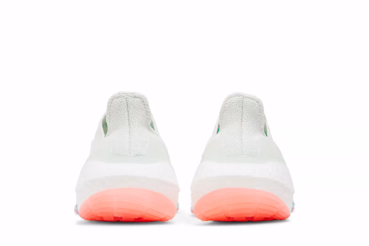 Adidas Women's UltraBoost 22 Heat.RDY White Tint Pulse Mint, view 7