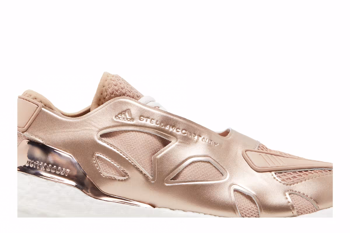 Stella McCartney x adidas Women's UltraBoost 22 Beige White, view 3