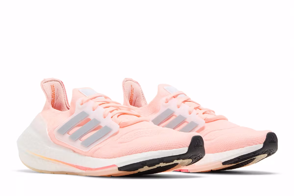 adidas Women's UltraBoost 22 Clear Orange, view 9