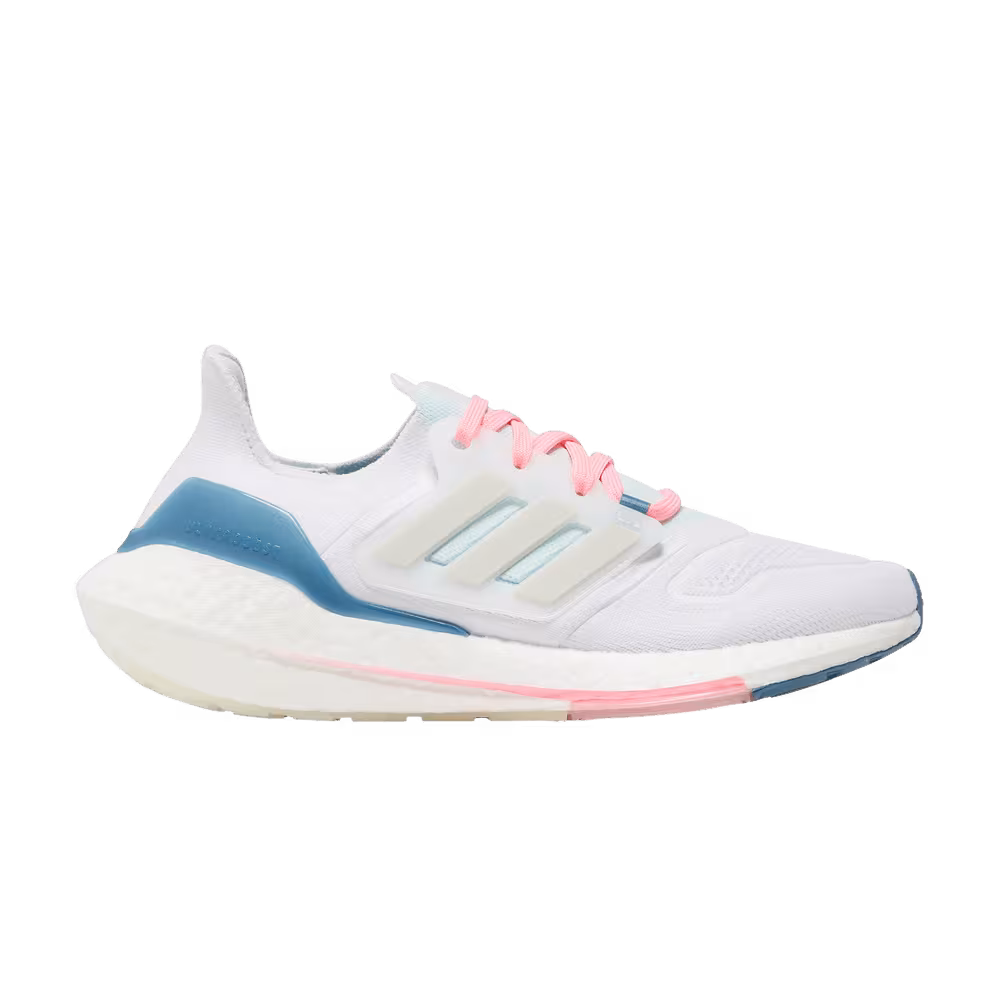 adidas Women's UltraBoost 22 White Almost Blue