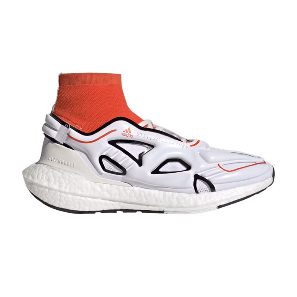 Stella McCartney x adidas Women's UltraBoost 22 Active Orange White