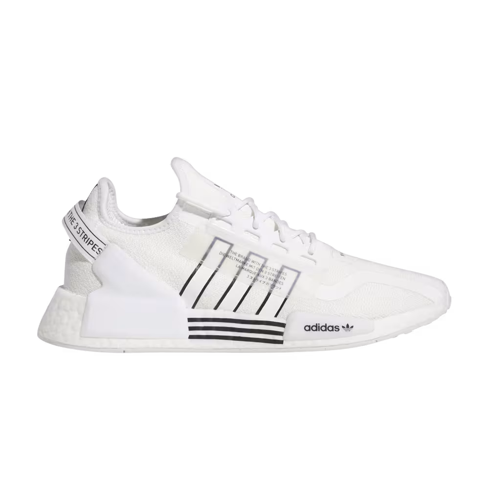 adidas NMD_R1 V2 White Black