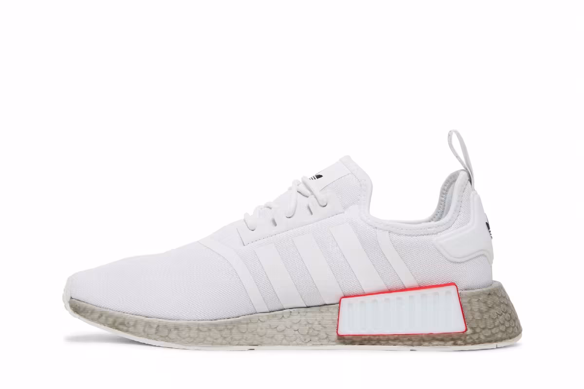adidas NMD_R1 White Grey, view 4