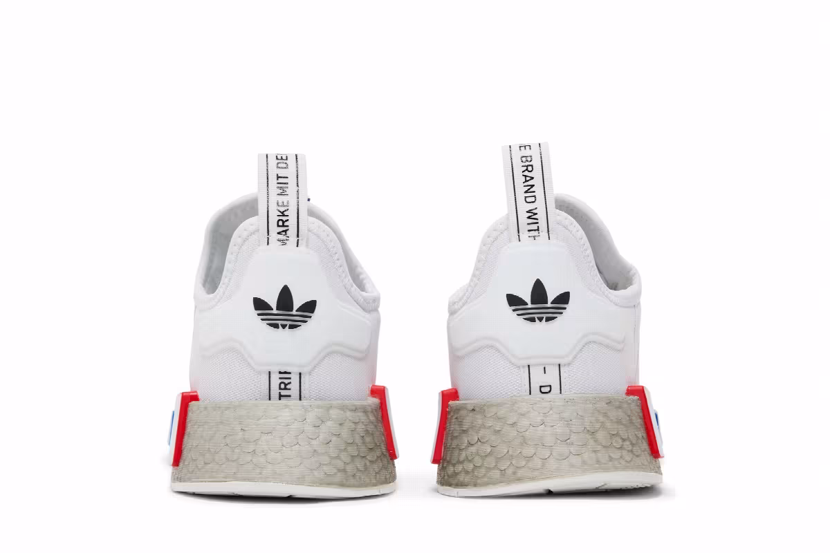 adidas NMD_R1 White Grey, view 7