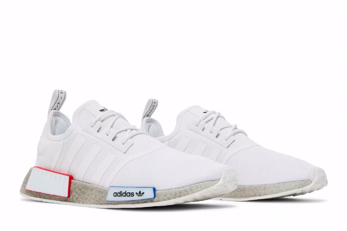 adidas NMD_R1 White Grey, view 9