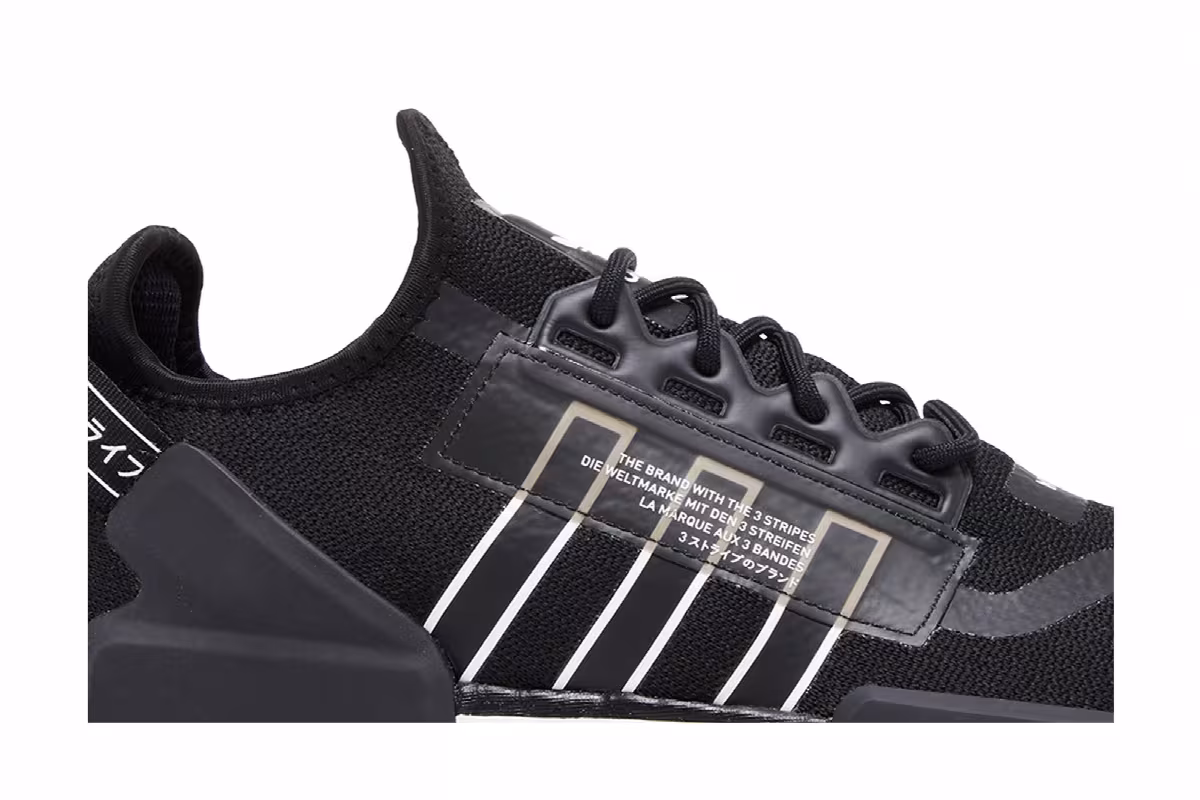 adidas NMD_R1 V2 Black White, view 3