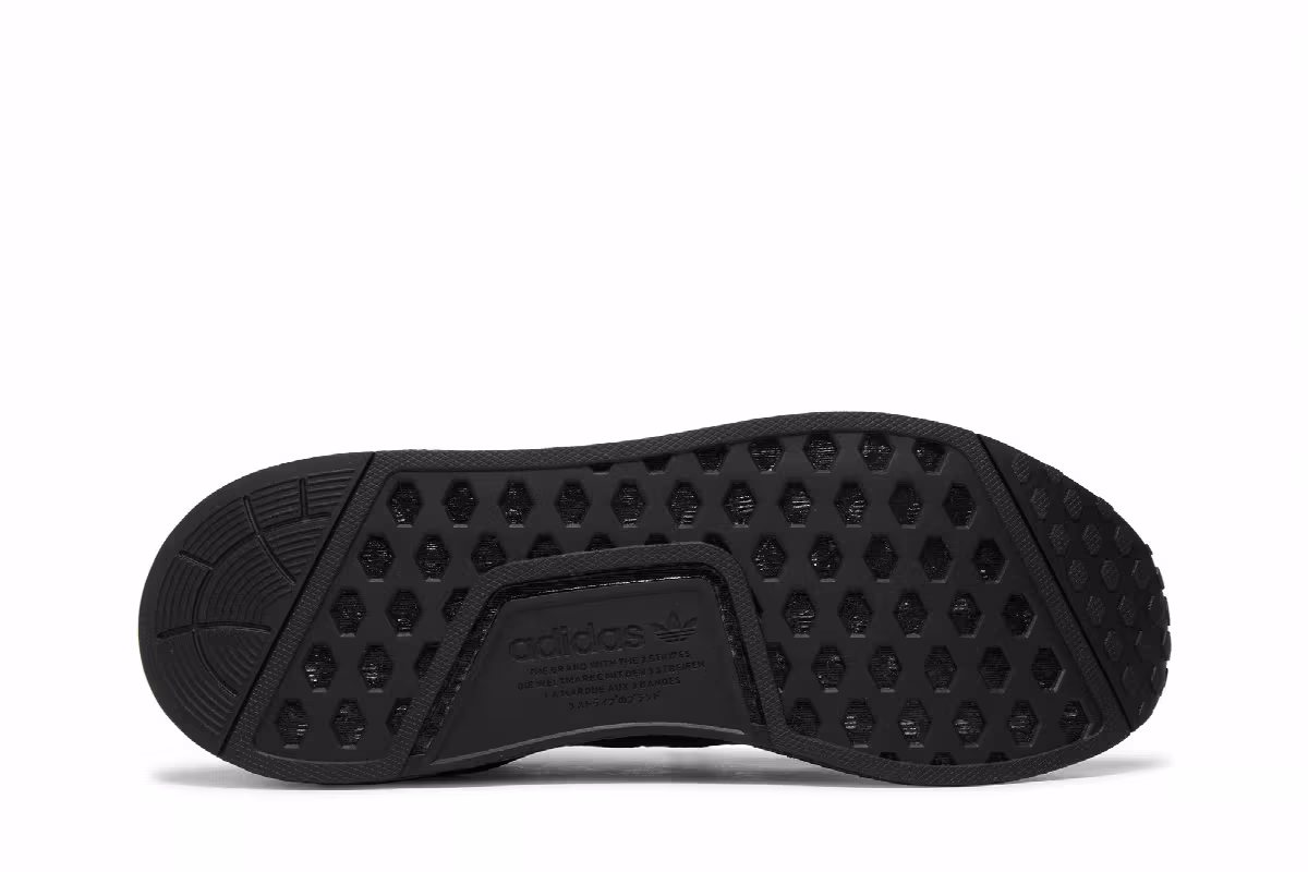 adidas NMD_R1 V2 Black Gold Metallic, view 5