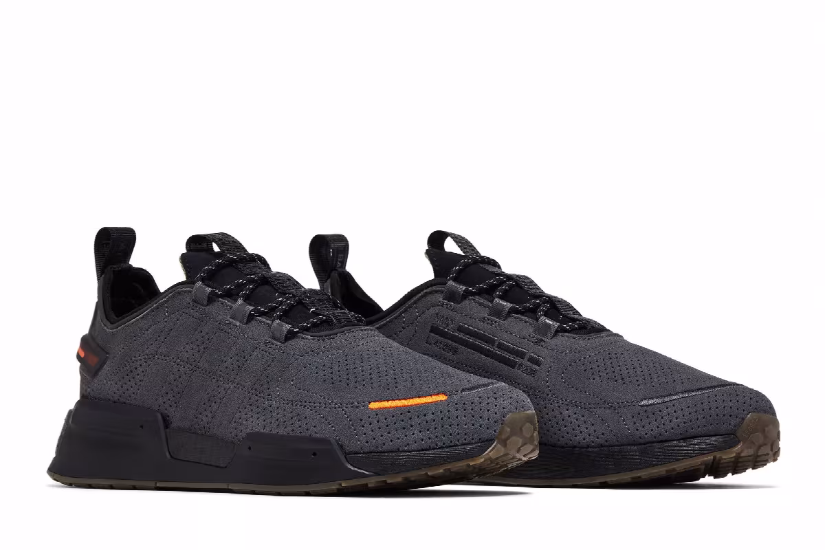 adidas NMD_V3 Grey Black Gum, view 9