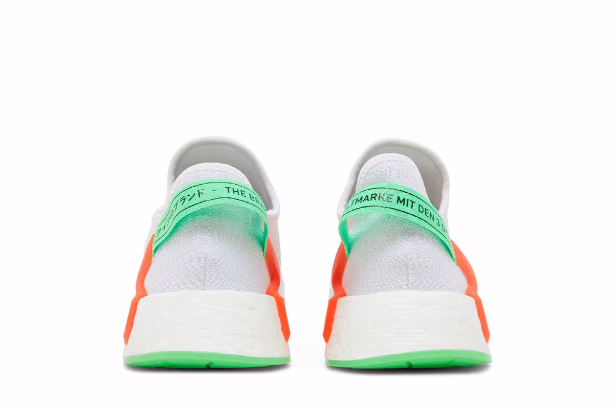 adidas NMD_R1 V2 Glow In The Dark - White Sonic Ink, view 7