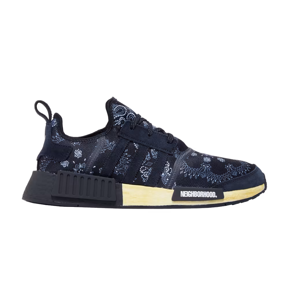 Neighborhood x adidas NMD_R1 Navy Paisley Bandana