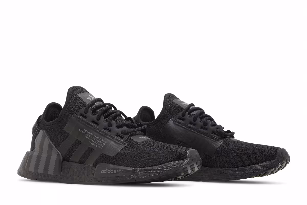 adidas NMD_R1 V2 Black Grey, view 9