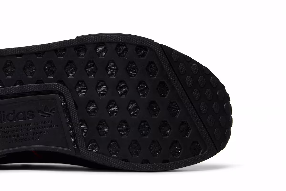 adidas NMD_R1 Black Power Red, view 6