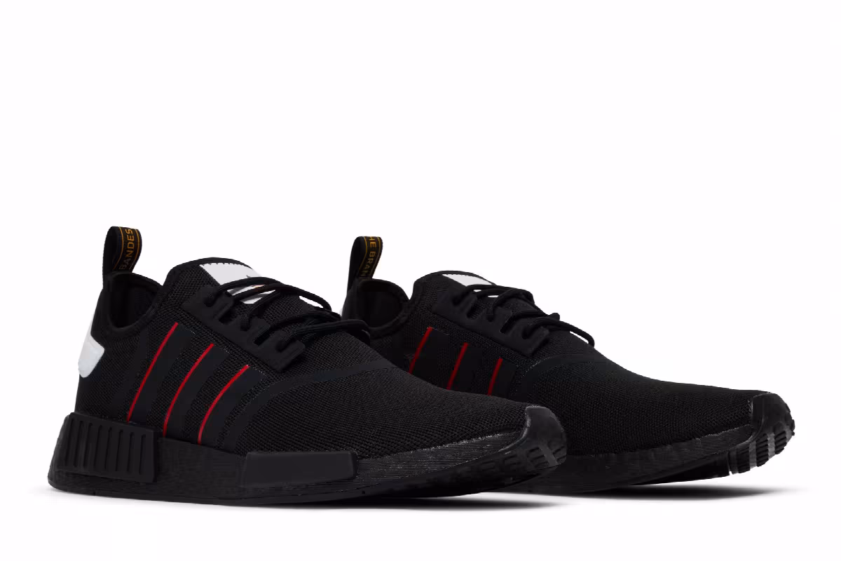 adidas NMD_R1 Black Power Red, view 9