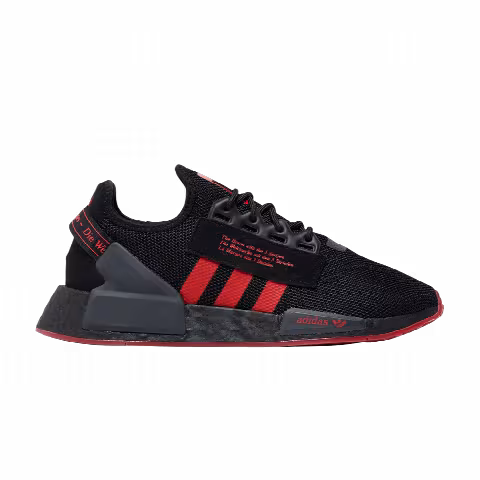 adidas NMD_R1 V2 'Black Vivid Red'