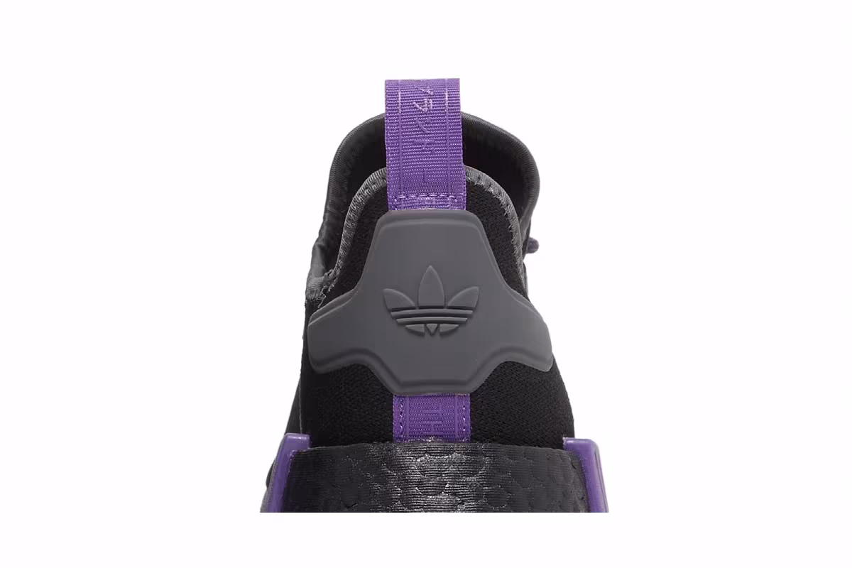 adidas NMD_R1 Black Active Purple, view 8