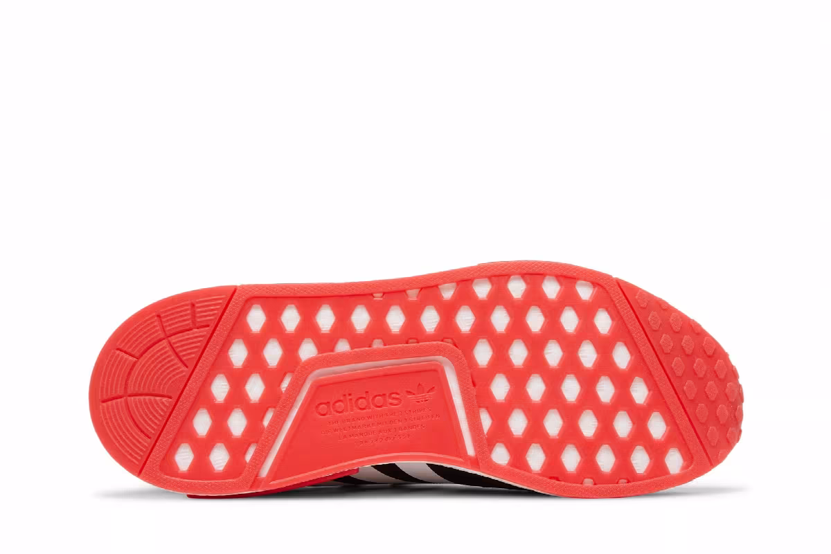 adidas NMD_R1 Black Vivid Red, view 5