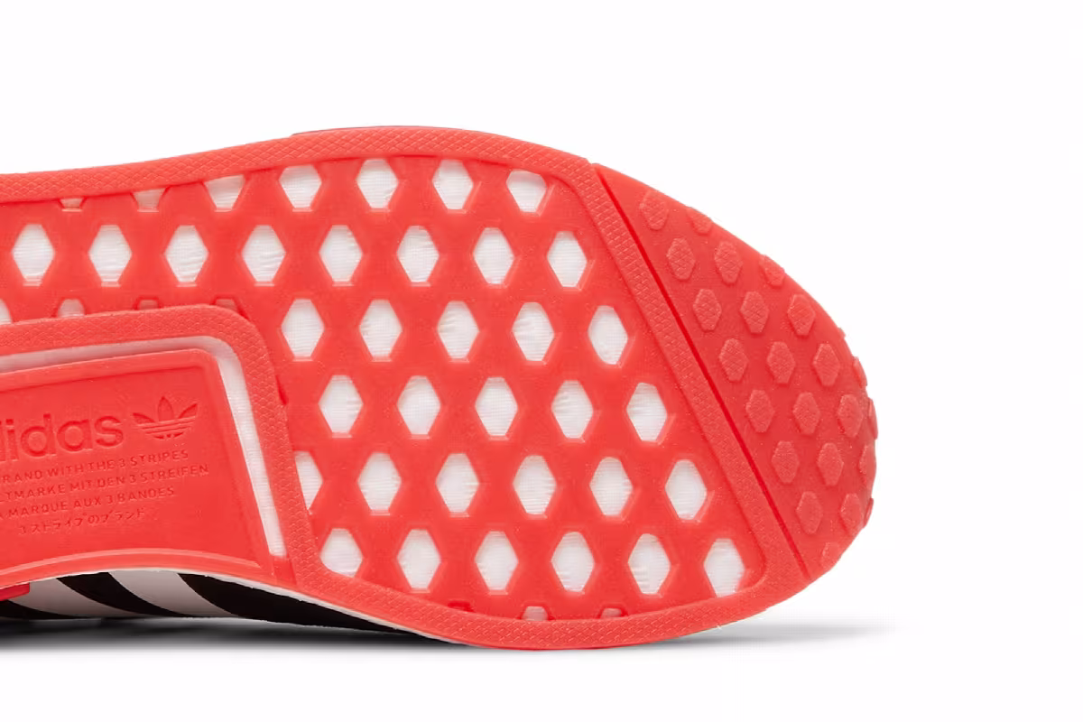 adidas NMD_R1 Black Vivid Red, view 6
