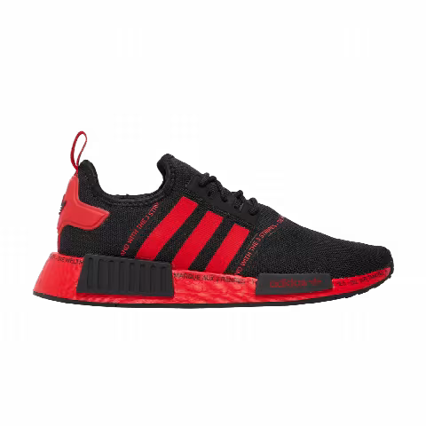 adidas NMD_R1 'Black Vivid Red'