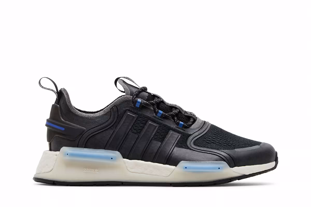 adidas NMD_V3 Black Blue Rush, view 2
