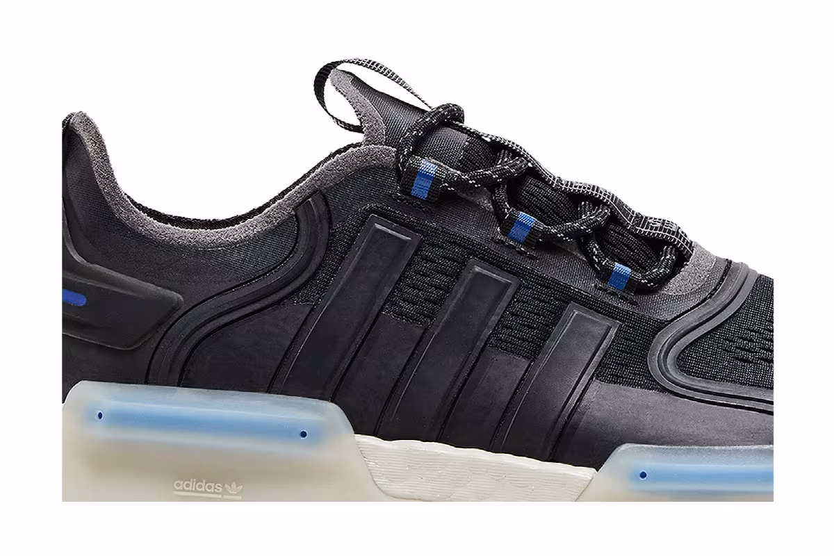 adidas NMD_V3 Black Blue Rush, view 3
