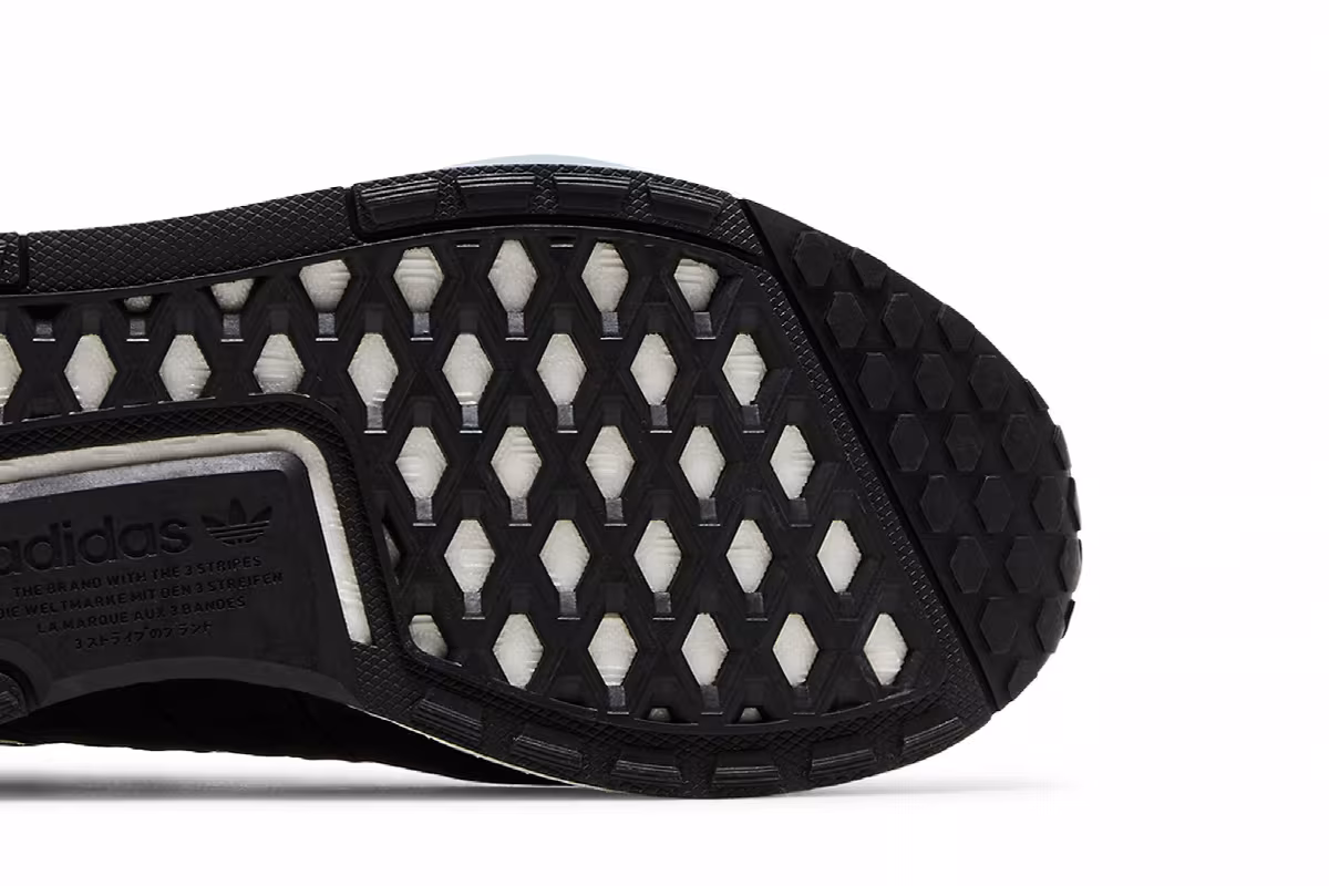 adidas NMD_V3 Black Blue Rush, view 6