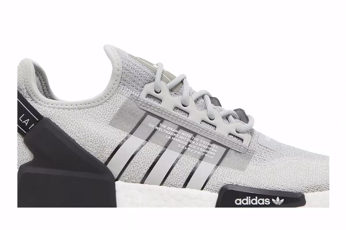 Adidas NMD_R1 V2 Grey Black, view 3