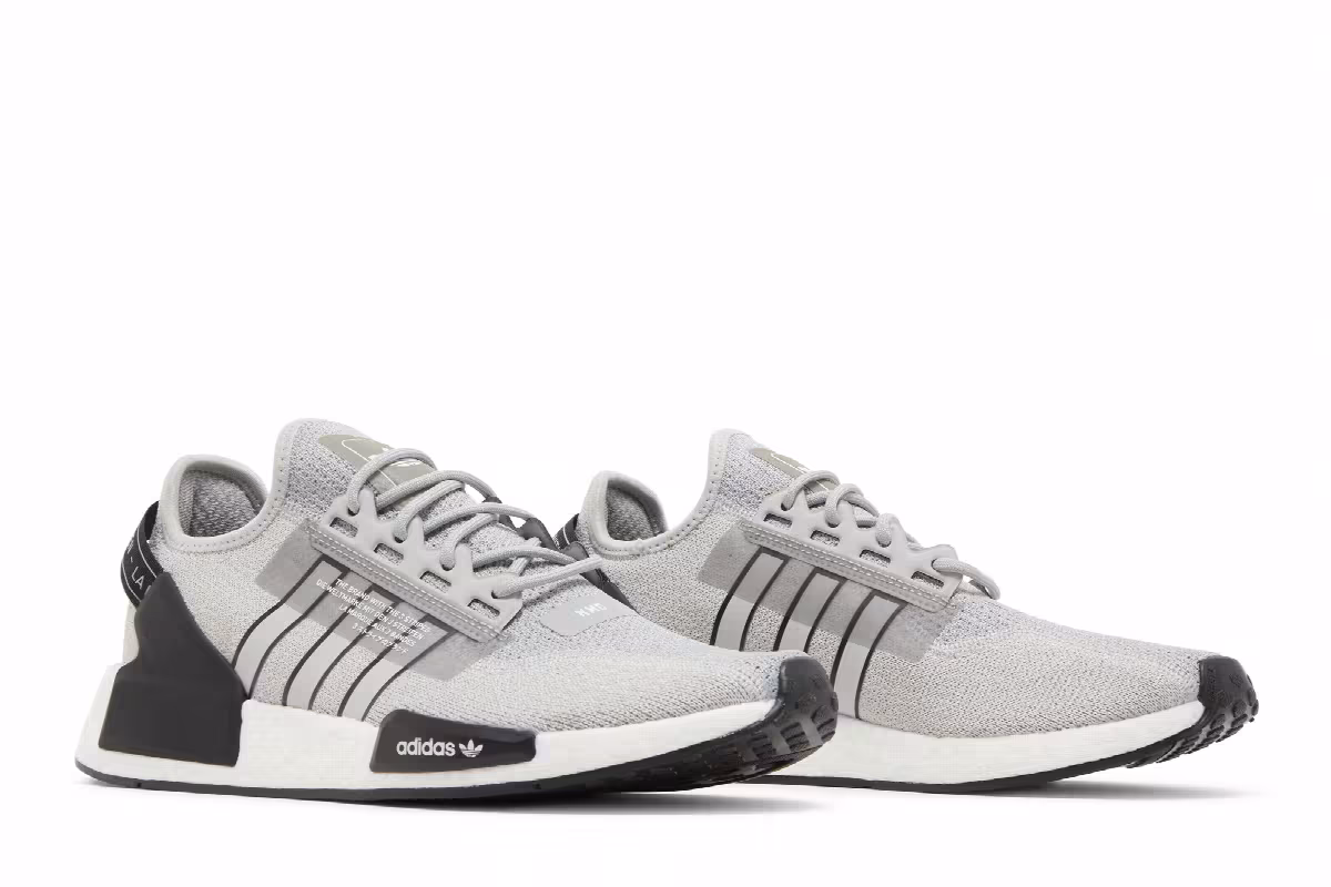 Adidas NMD_R1 V2 Grey Black, view 9